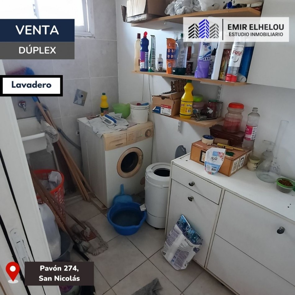 Duplex de 3 dormitorios con cochera en Barrio Saavedra