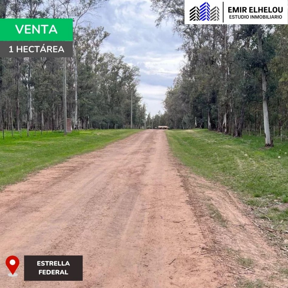 Lote de 1 hectarea en Estancia Estrella Federal