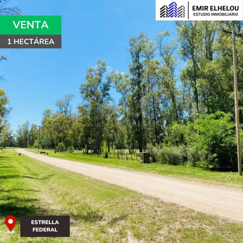 Lote de 1 hectarea en Estancia Estrella Federal