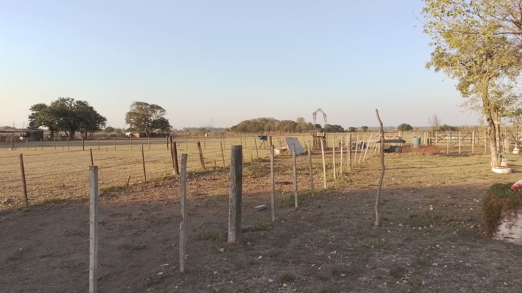 Campo de 2,7 hectareas con mejoras en Villa General savio