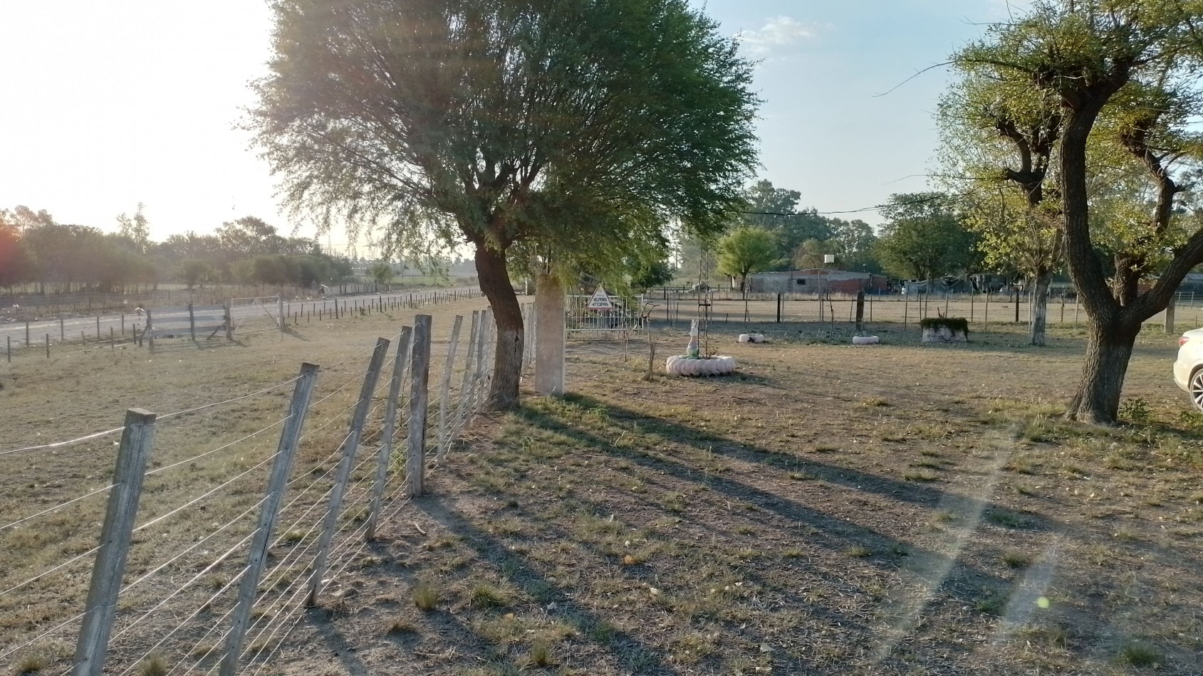 Campo de 2,7 hectareas con mejoras en Villa General savio