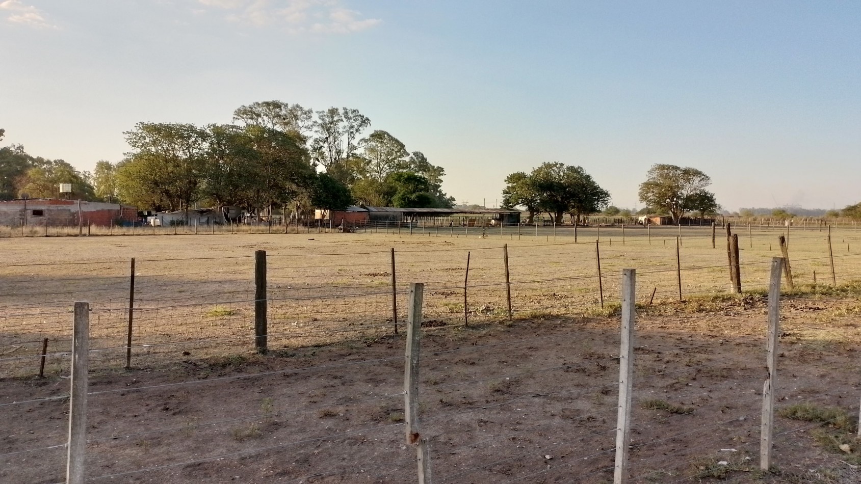 Campo de 2,7 hectareas con mejoras en Villa General savio