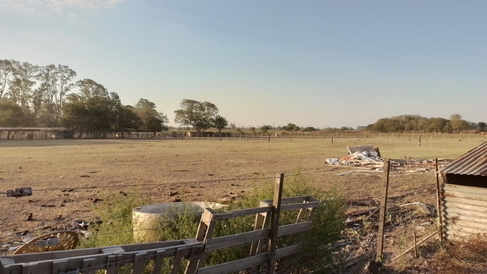 Campo de 2,7 hectareas con mejoras en Villa General savio