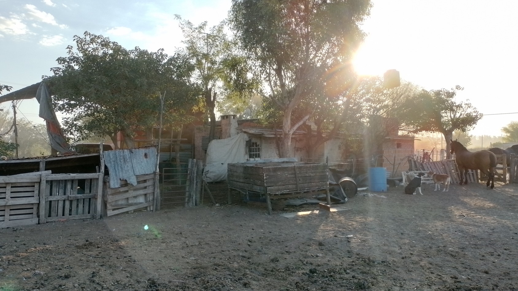 Campo de 2,7 hectareas con mejoras en Villa General savio