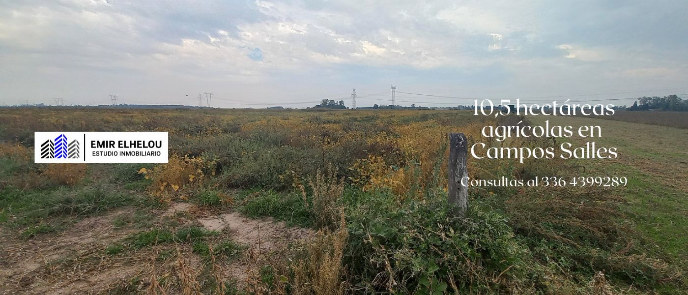 Campo agricola de 10,5 en Campos Salles