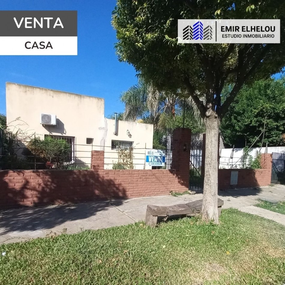 Casa en amplio lote en Theobald, Santa Fe