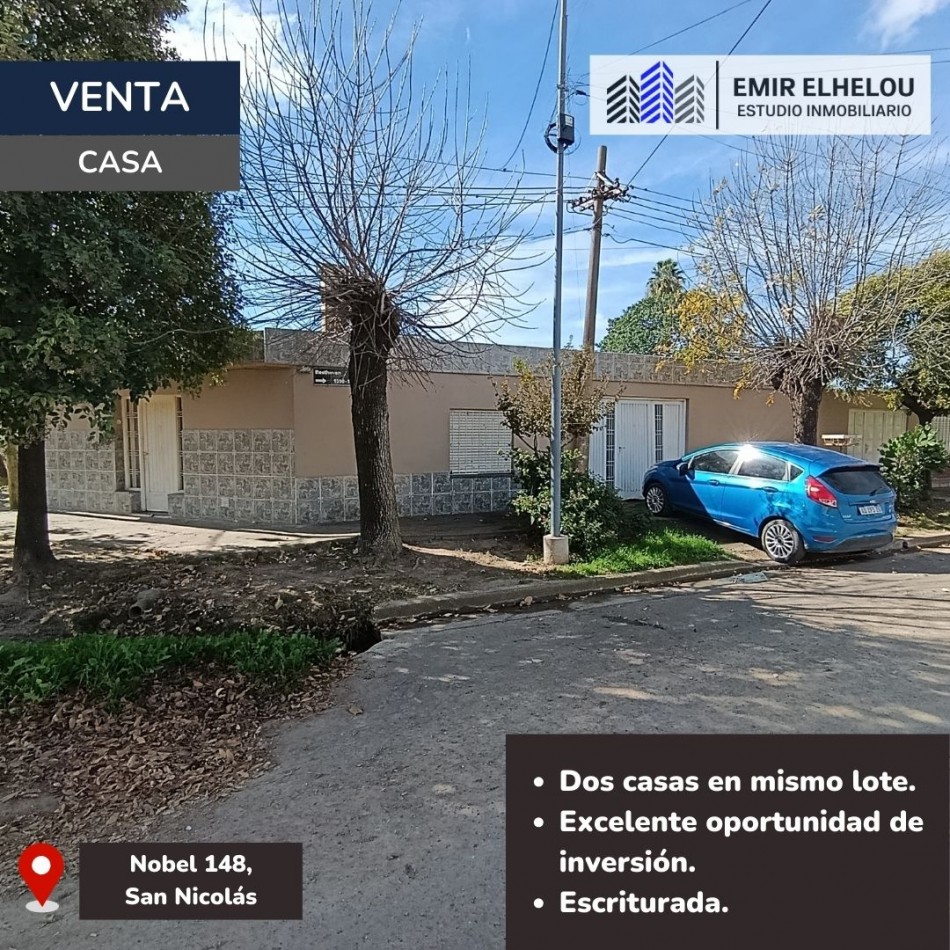 Dos casas en mismo lote en Nobel 148