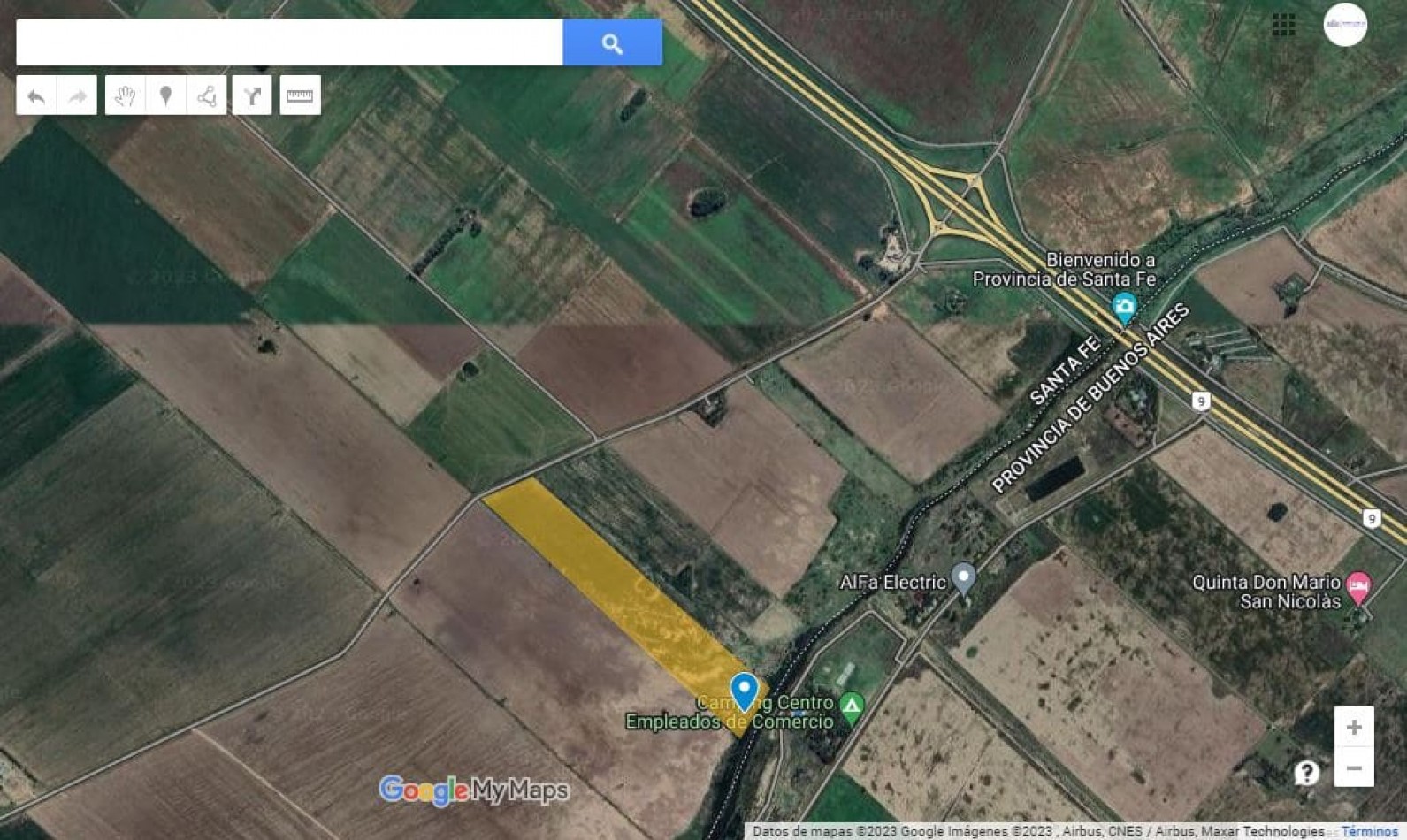 Campo agricola de 15 hectareas en Theobald (Santa Fe)