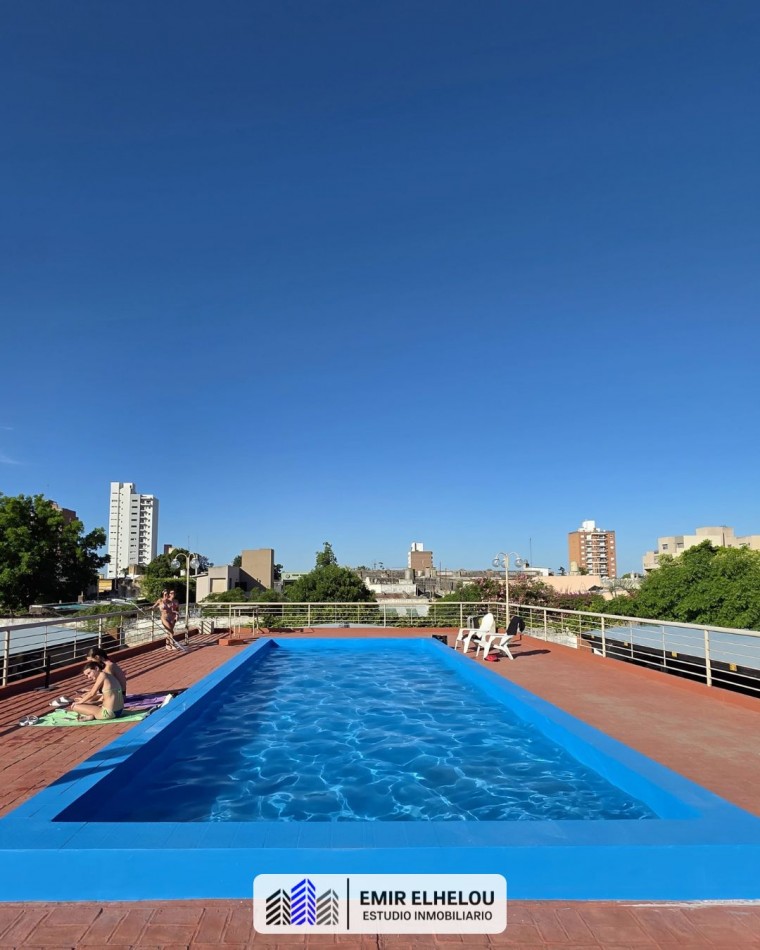 Departamento de 2 dormitorios con cochera y amenities en centro de San Nicolas