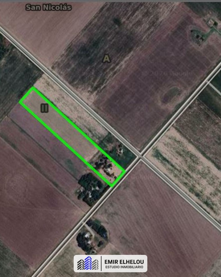 Campo de 3,88 hectareas en San Nicolas (sobre camino Nacion)