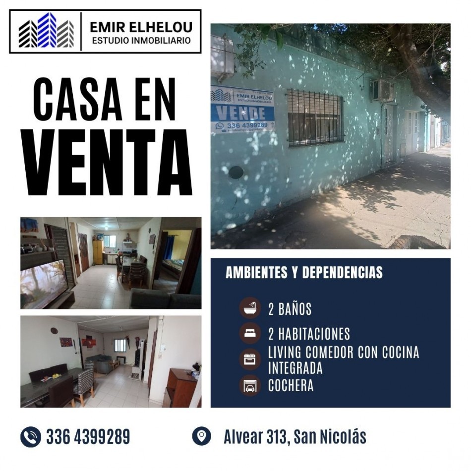 Casa de 3 dormitorios en Alvear 313