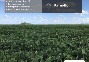 Campo de 10 Has en Venta en Ramallo
