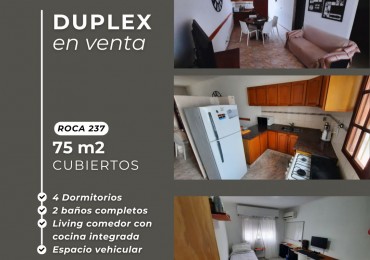 Duplex de 4 dormitorios en Roca 237