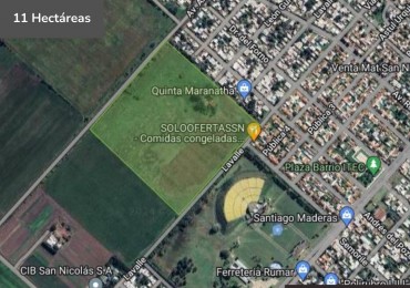 Campo de 11 hectareas s/ Av. Alberdi atras de ITEC