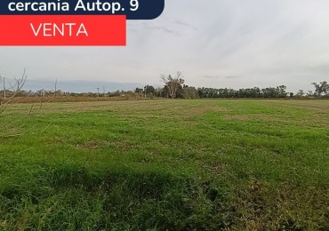 Campo de 9 hectareas en San Nicolas
